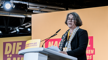 Susanne Schütz beim Bundesparteitag